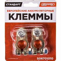 Клеммы медные SKYWAY СТАНДАРТ европейские 010 1/100